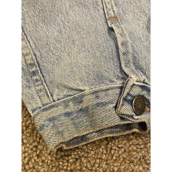 Vintage Delta Burke Delta Blues Denim Jacket L Made In USA Workwear Jacket - Picture 2 of 10